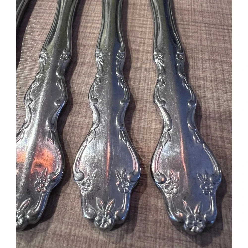 Michael Lloyd Stainless Flatware Ophelia Replacement Pieces Knives Entertaining